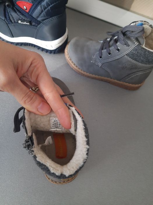 Cizme și ghete îmblănite, marimea 23