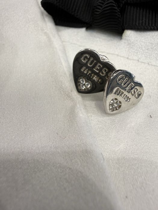Сребърни обеци GUESS