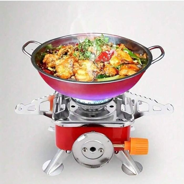 Mini Aragaz Camping, Cu mini butelie de gaz inclusa ceai cafea supa