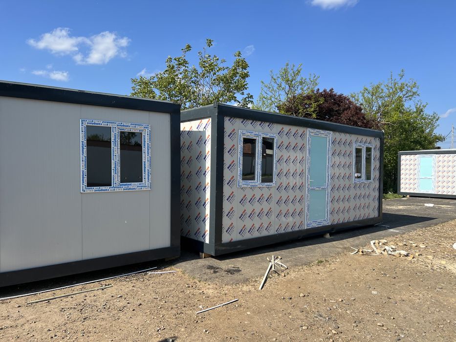 Container birou santier vestiar de locuit sanitar modular