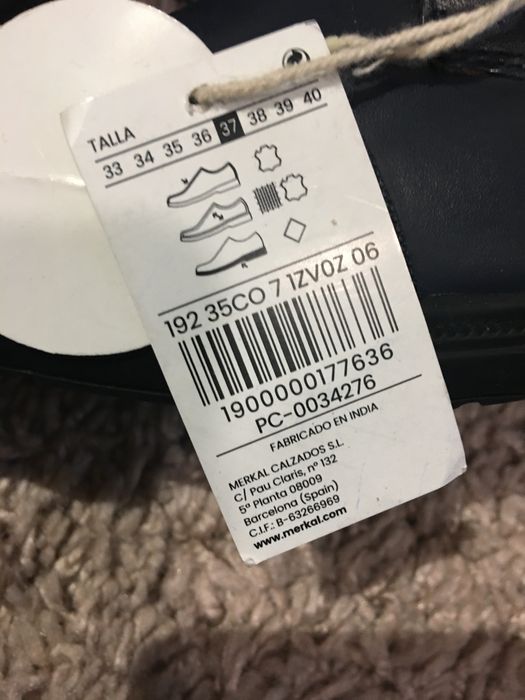 Pantofi din piele baieti 37