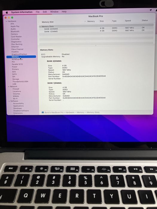 MacBook Pro 13-inch,