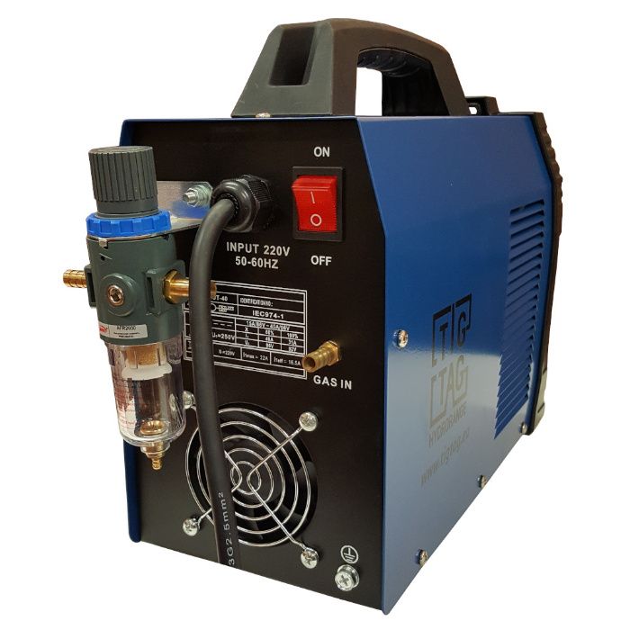 Инверторна Плазма за рязане на метал CUT40 с влагоотделител и 4 метра