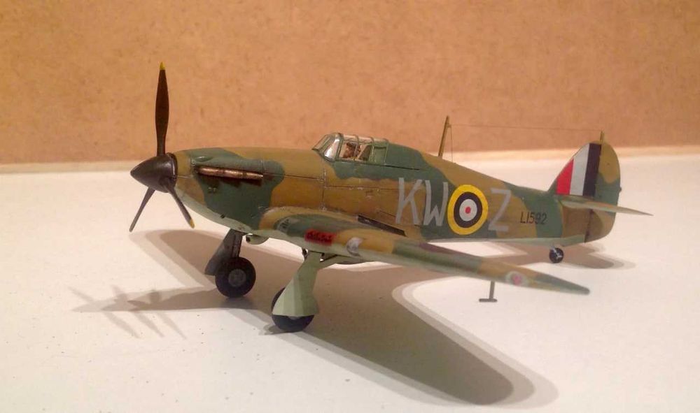 Сборная модель самолета Хокер Харрикейн (AIRFIX, 1:72)