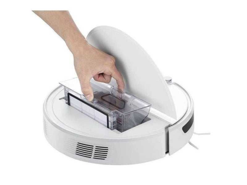 Прахосмукачка Робот с Моп Функция Roborock E5, Бяла,  2500 Pa