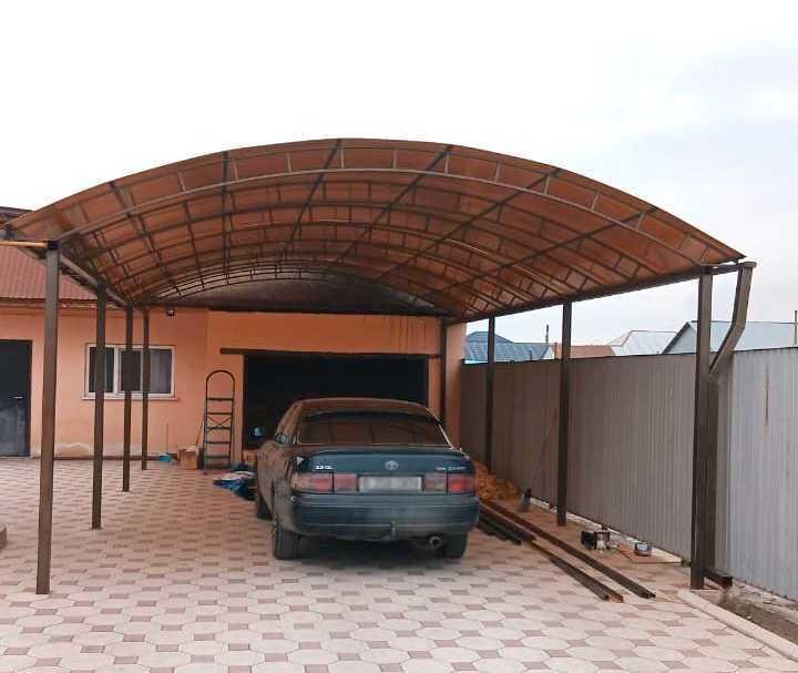 Изготовление навесов  Сварочные работы