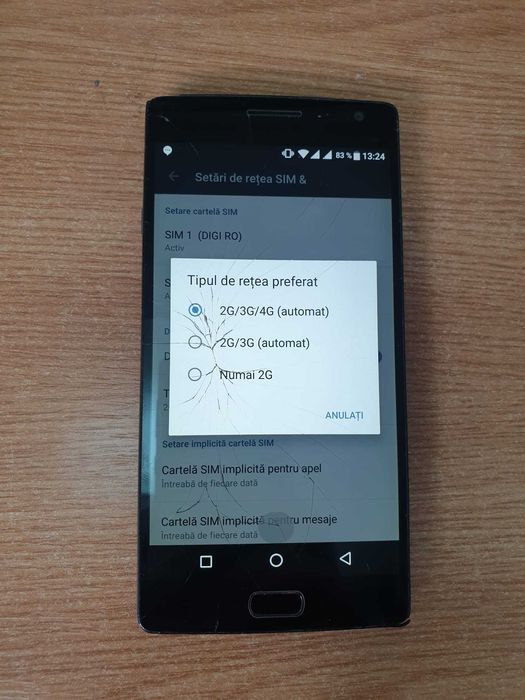 telefon Oneplus2 4G functional sticla display fisurata 64Gb