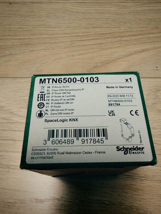 Schneider Electric SpaceLogic KNX IP Router MTN6500-0103 – Nou Sigilat