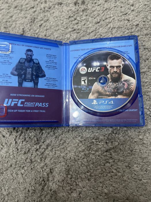 Ufc 3 на пс4.