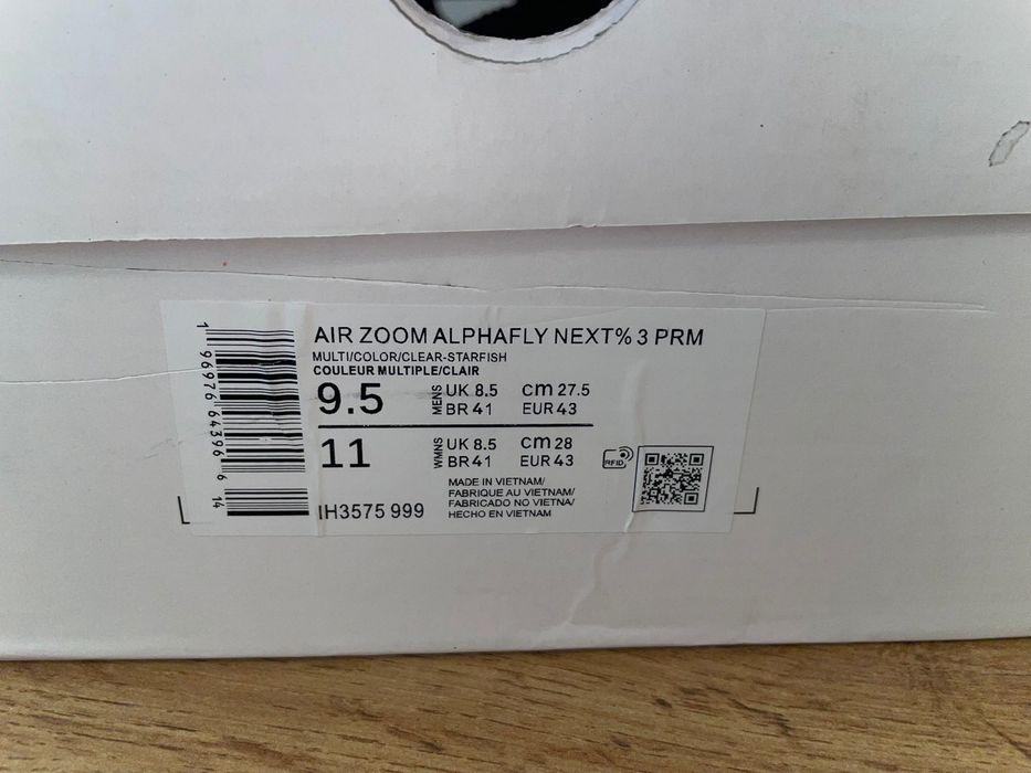 Sneakers NIKE Air Zoom Alphafly 3 nr 43