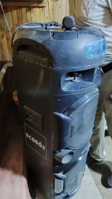Ecobox EB999 портативная беспроводная колонка со встроенной караоке