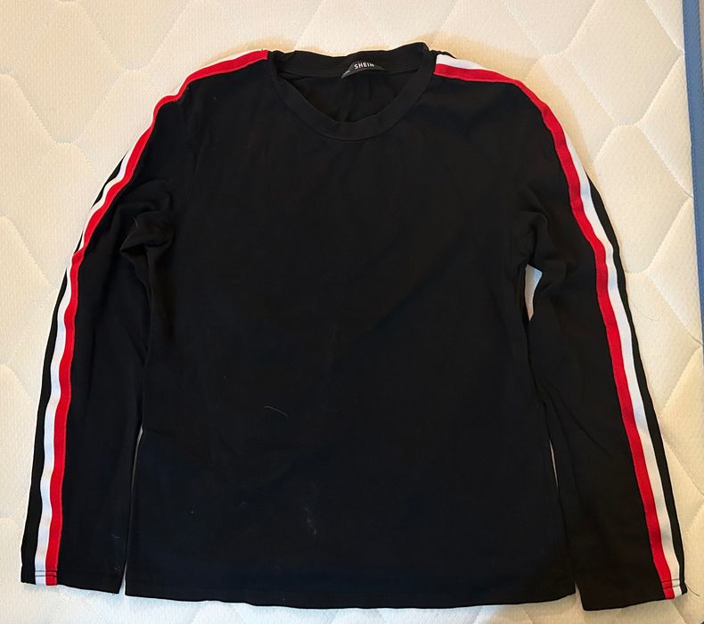 Черна блуза Shein