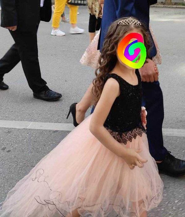 Детска рокля официална