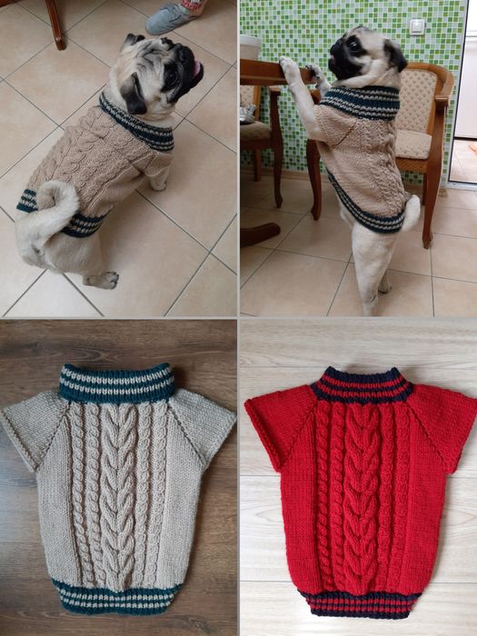 Одежда для собак!Свитера на бульдогов, мопсов и других собак!