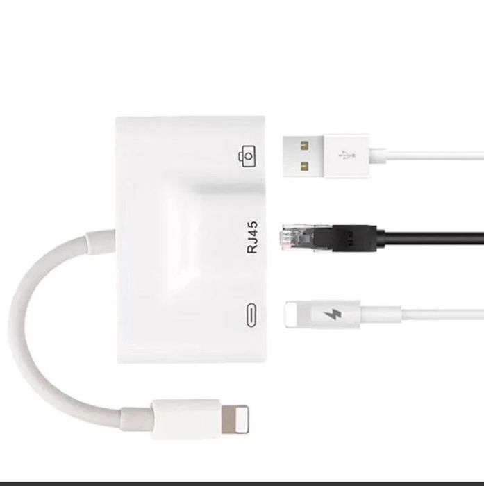 Adaptor retea Iphone 3-in-1