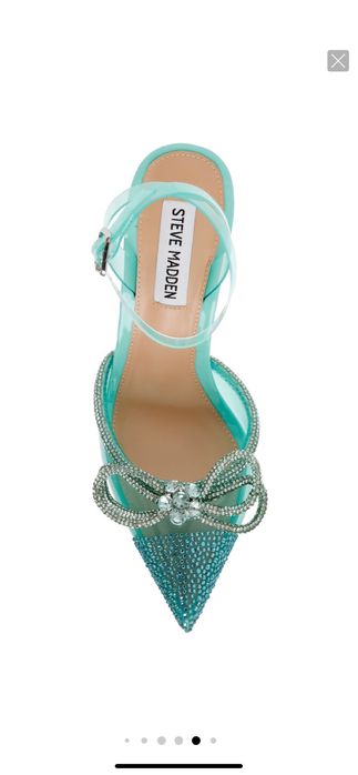 Тюркоазени обувки  Steve Madden.