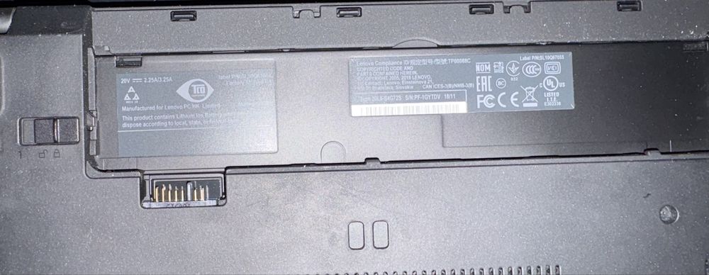 Vand laptop ThinkPad t480 dispay ul are touchscreen