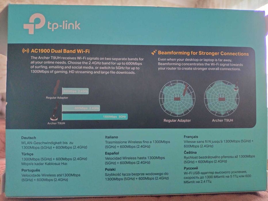 Wi-Fi адаптер TP-Link Archer T9UH.