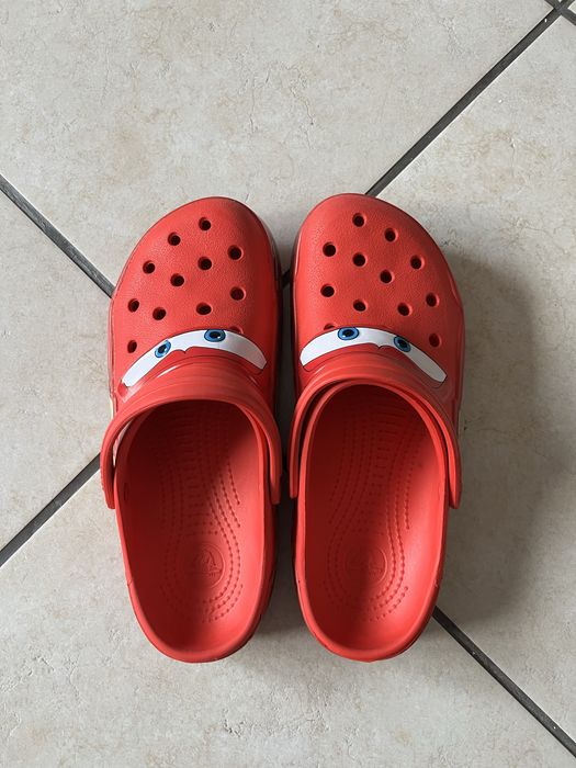 Slapi crocs  Lightning McQueen marimea 43