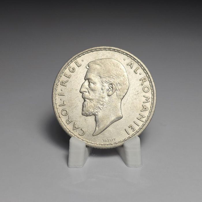 Moneda 2 lei 1910 Carol