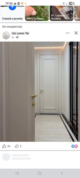 Usi lemn masiv si mobila de bucatarie