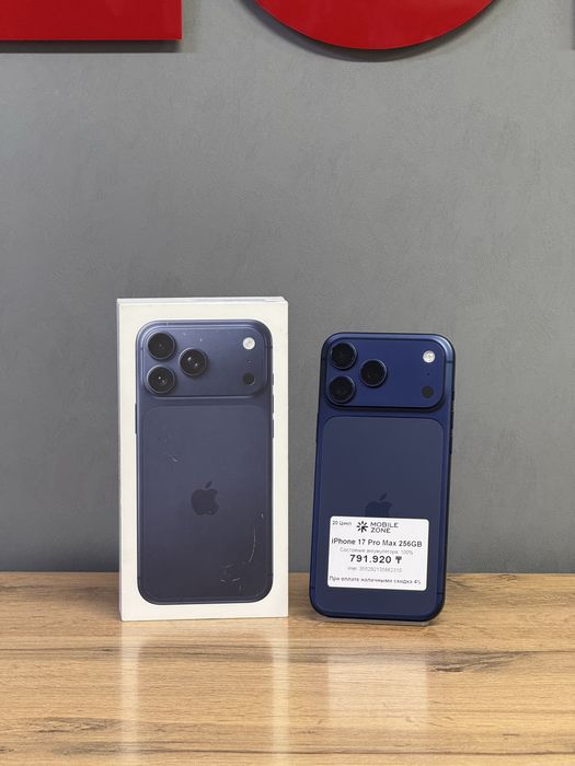Iphone 17 Pro Max 256 GB 100% 20 цикл | Mobile Zone