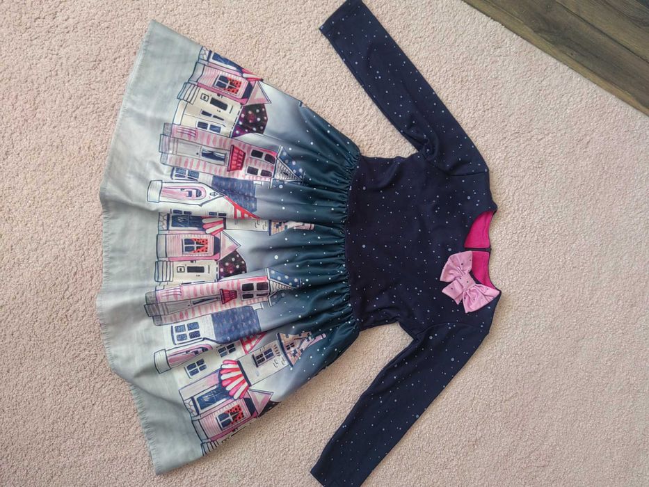 Детска рокля Зимна приказка