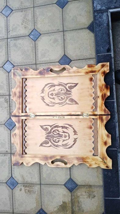 Премиум Нарды из Дерева – Ручная работа, Резной дизайн