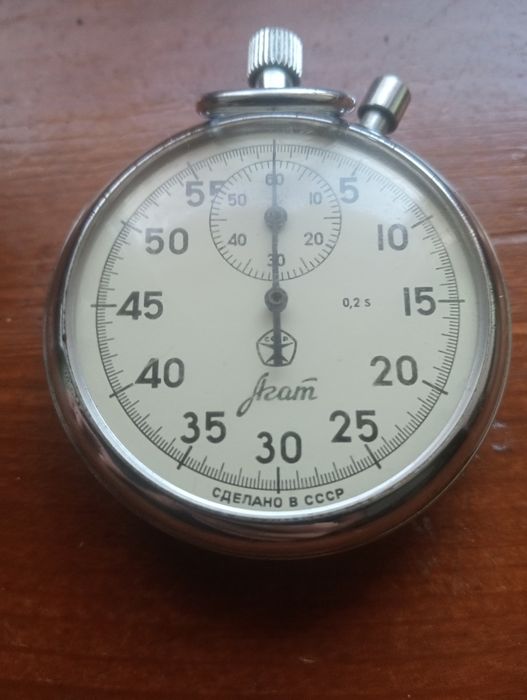 Механический секундомер сделанный в ссср