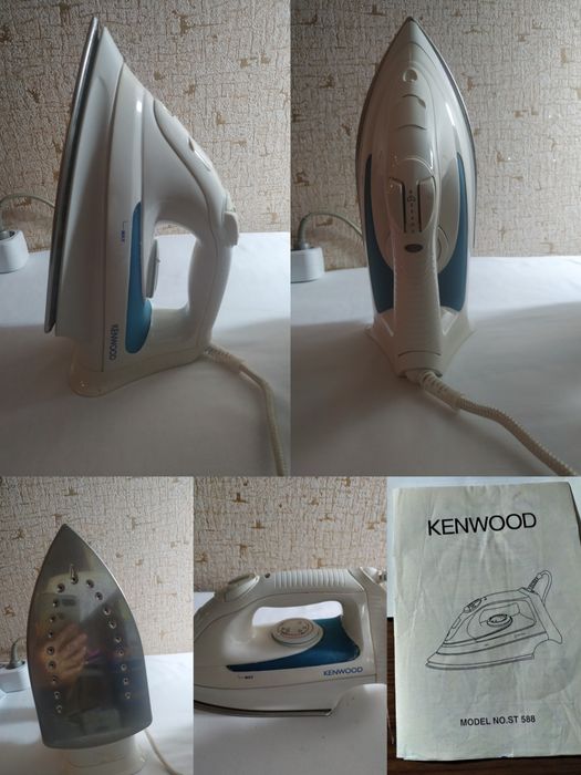 Утюг  Kenwood   б/у в рабочем сост., подошва чистая