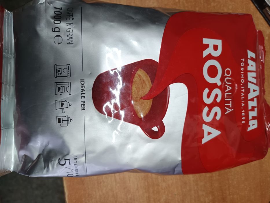 Кафе на зърна 1кг  лаваца  Роса Lavazza Rossa