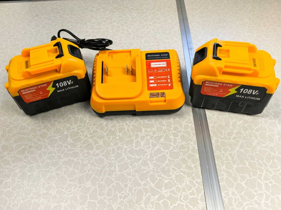 Cheie impact Brushless Mustang Star 2000Nm, 2 acumulatori, 3/4