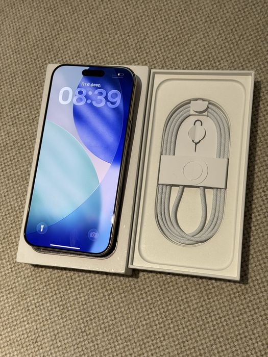 Iphone 16 pro max 100% emkost 140 sikl