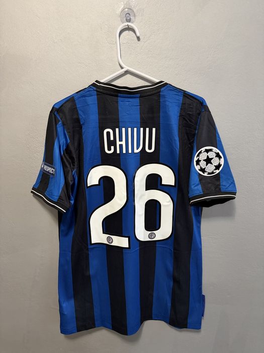 Tricou fotbal Nike - Inter - Chivu - M - nou cu eticheta
