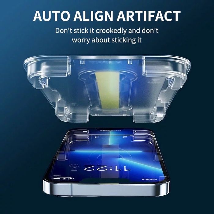 НАМАЛЕНИЕ: машинка за поставяне и Стъклен протектор за IPhone 14 Plus