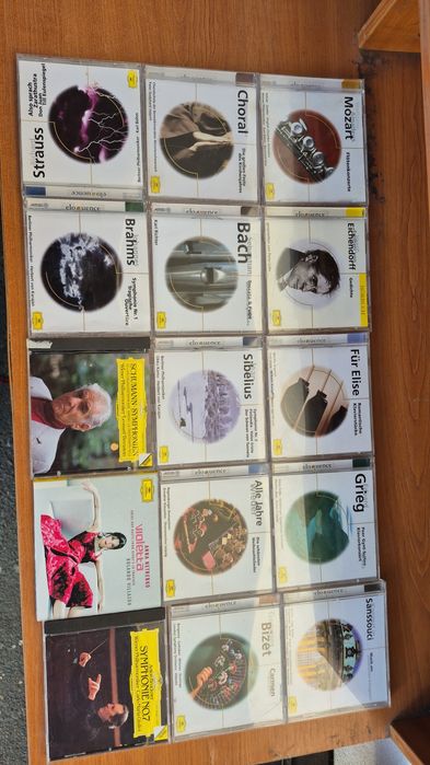 Vând Lot CD muzica clasica mixta colectia Deutsche Grammophon