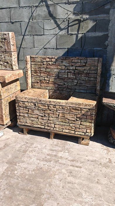 Градинска мивка от щампован бетон