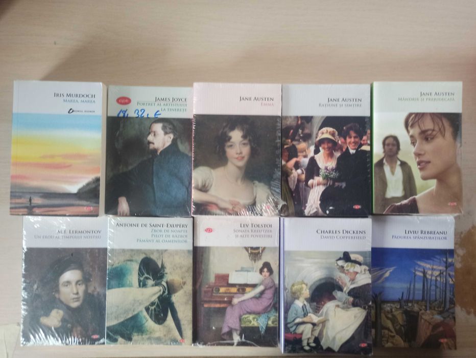 Carti de literatura clasica (lichidare biblioteca)