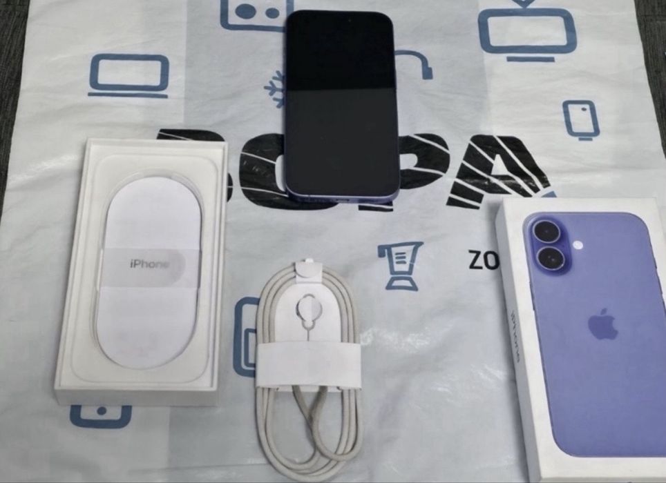 128GB iPhone 16 5G Гаранция ZORA 2026г. Ultramarine | Син