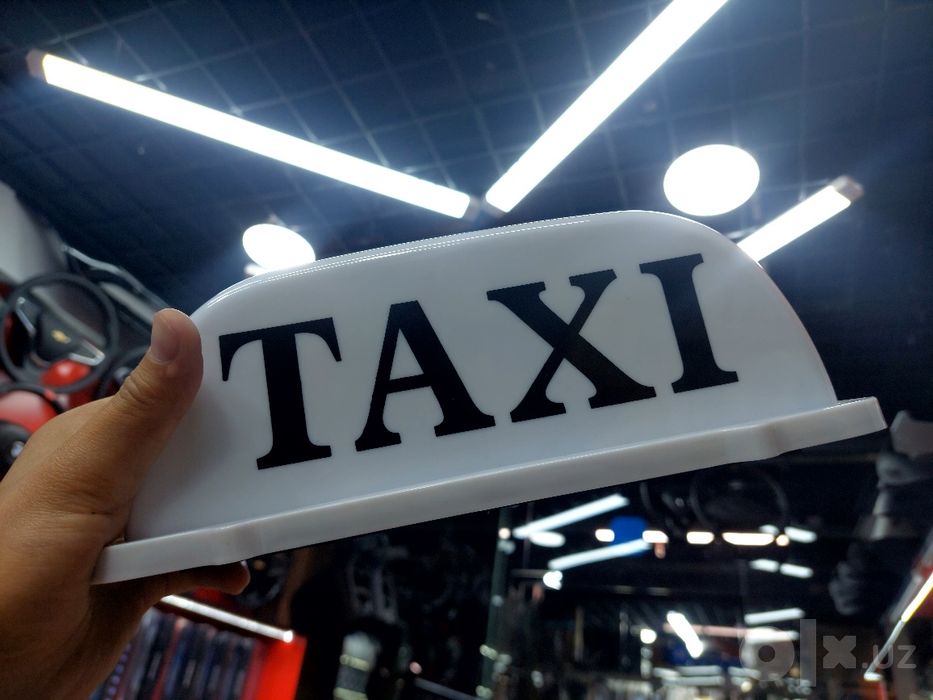 Taksi znak taxi yozuv