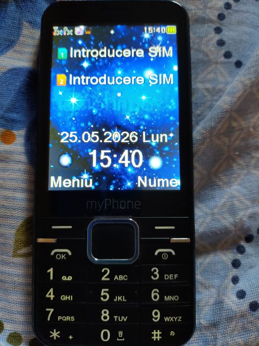 Telefon pentru seniori cu taste aproape nou 150   l