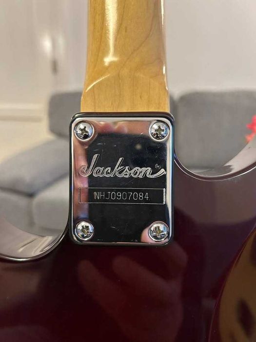 Vand chitara electrica Jackson - Burgundy Red Flamed maple
