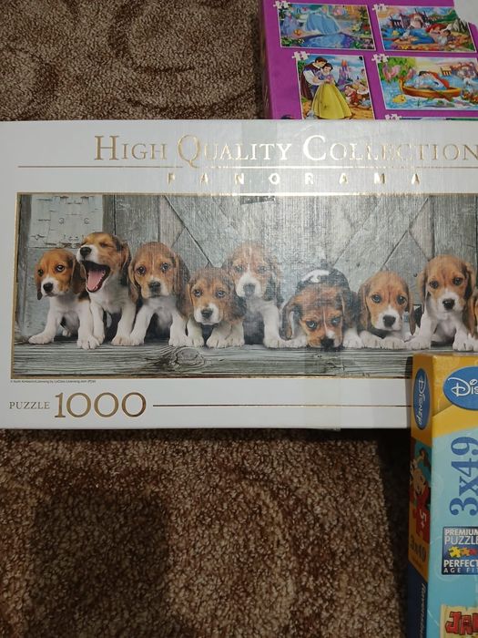 Lot puzzle stare ca noua