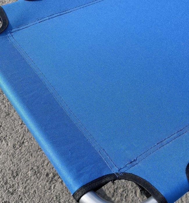 Нов алуминиев сгъваем стол/шезлонг до 110 кг.