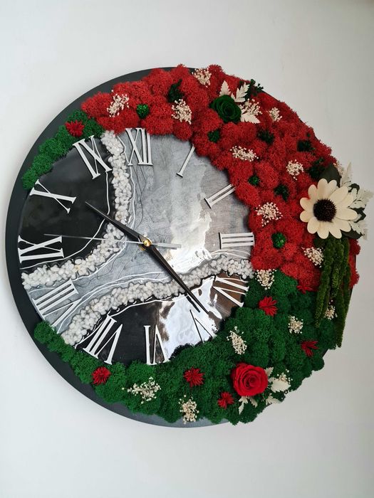 Ceas decorativ handmade