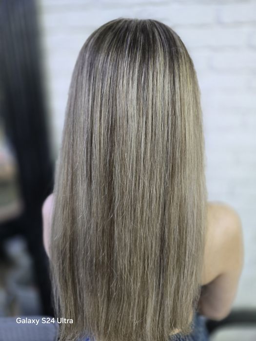 Услуги парикмахера. Ботокс (лечение) волос. Саина-Абая