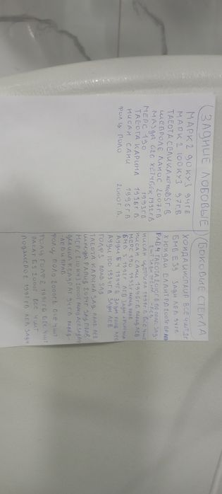 Авто Стекла боковые Б/У