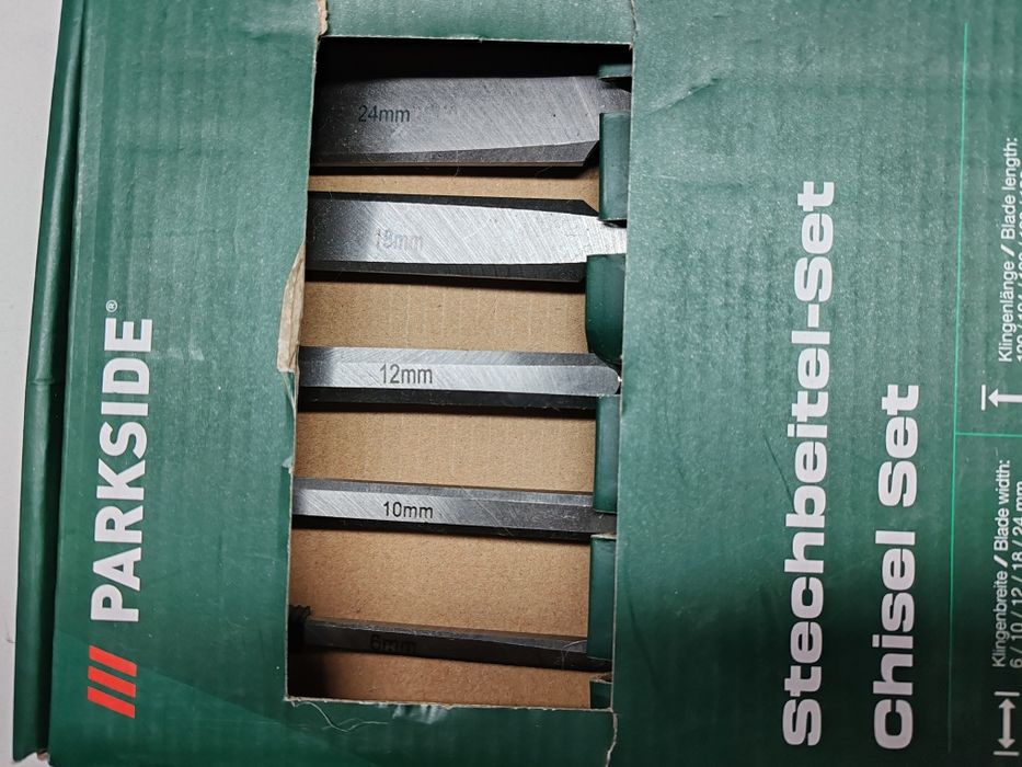 Set dalti metalice pentru sculptat