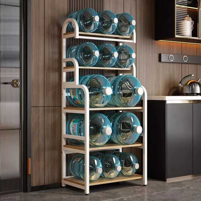 Металлический стеллаж 5 полок для дома и кухни s22