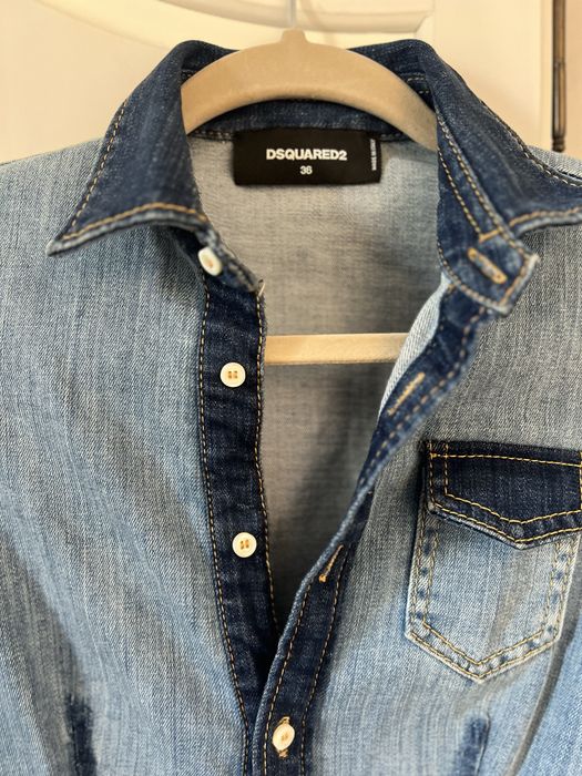 Дънкова роклв Dsquared